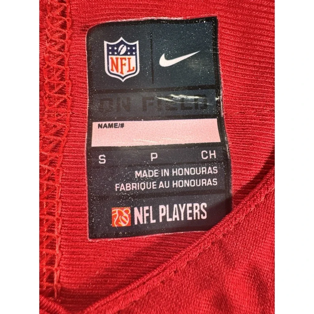 Nike NFL On Field San Francisco 49ers Jerry Rice #80 Jersey Size Small Red Niner